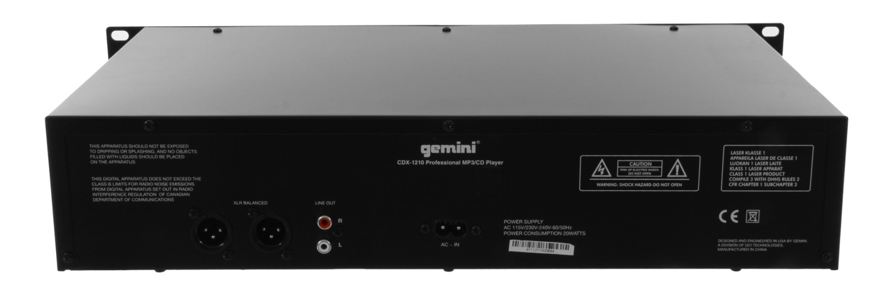 GeminiCDX1210 3